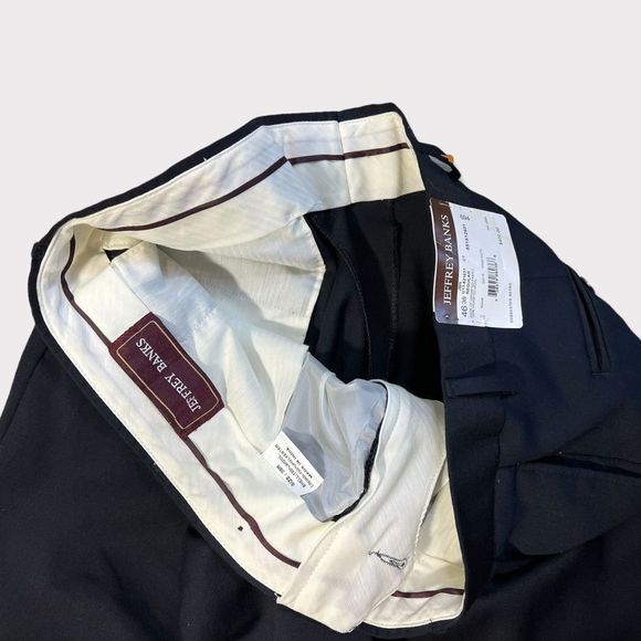 JEFFREY BANKS Wool Dress Pants - Picture 3 of 5